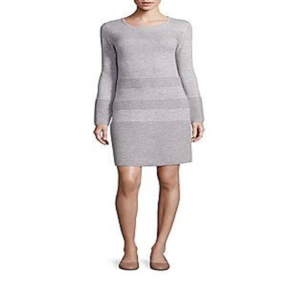 Vineyard Vines Cashmere and Wool Grey Long Sleeve‎ Dress